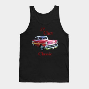 Muscle car 57 Chev Belair Classic Tank Top